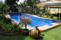 Bố trí hồ bơi giúp kích hoạt vận may gia chủ