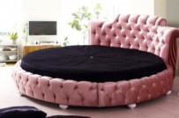 Độc đáo với giường ngủ hình tròn lạ mắt